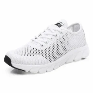 Navrina Women Fashion Sports Lace Up Hollow Design Mesh Breathable Sneakers