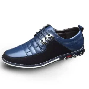 Navrina Men Casual Check Pu Shoes